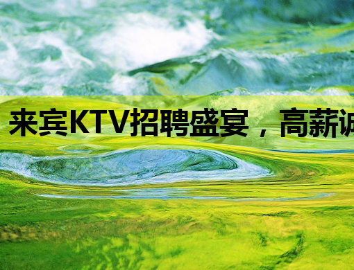 来宾KTV招聘盛宴，高薪诚聘各界精英共襄盛举