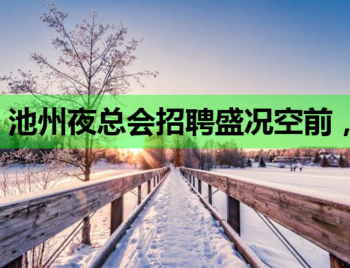 池州夜总会招聘盛况空前，优质岗位等你来挑战