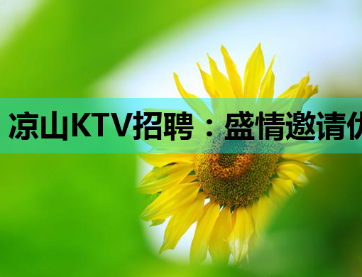 凉山KTV招聘：盛情邀请优秀人才，共创夜生活新篇章