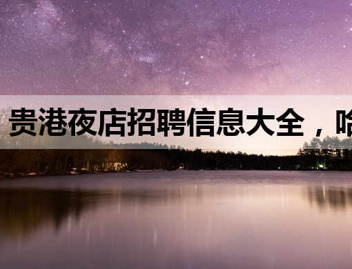 贵港夜店招聘信息大全，哈密夜场招聘网与临沧KTV招聘公关同步更新