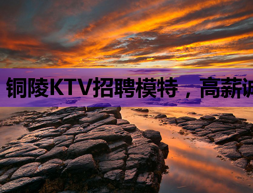 铜陵KTV招聘模特，高薪诚聘，机会难得！