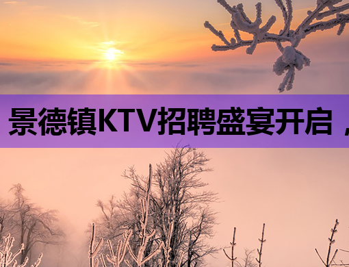 景德镇KTV招聘盛宴开启，诚邀各界英才共创辉煌！